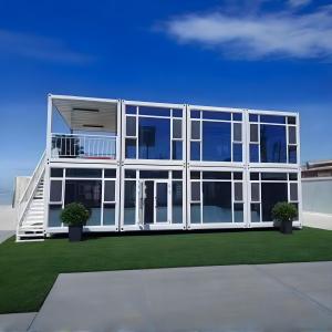 Modern Prefab Container House Luxury Custom Modular Homes 20ft 40ft