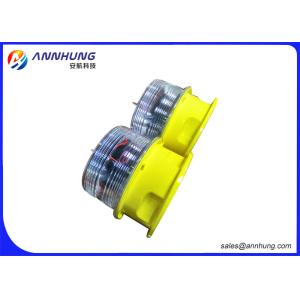 Red Yellow Airfield Solar Runway Edge Lighting with Recyclable Batteries