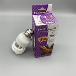 Desert Reptile 13 Watt CFL UVB Lamp UVA And UVB Light For Bearded Dragons
