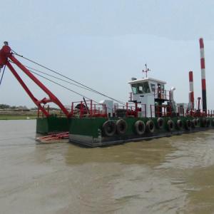 6000m3 Diesel Engine Power Sand Suction Dredger Ship With Cutter Head