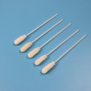Cheap 10mm Big Round Sponge Stick Foam Tip Specimen Collection Swab Individual Packing for sale