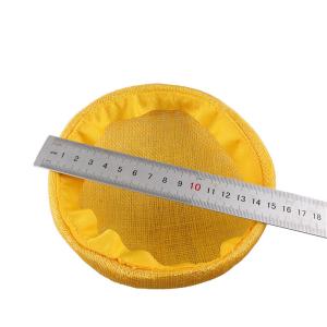 Fedex Shipping Philippine Sinamay Fascinator Hat Base Perfect For Beach Scene