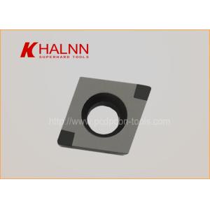 BN - H11 Brazed PCBN Inserts , Hard Turning Inserts Gear Wheel Steel Gears Inner
