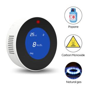 CE Wifi Multi Gas Leak Detector Carbon Monoxide Alarm And Smoke Detector