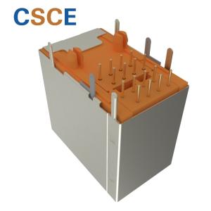 Thru - Hole R/A Stacked RJ45 Connector 8P8C Modular Jack PCB Ethernet 2x1 Port