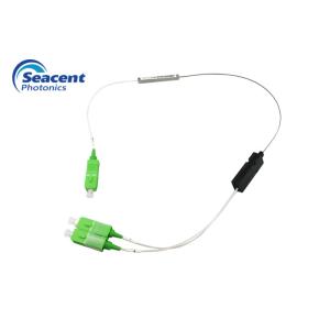 High Stability Fiber Optic PLC Splitter 1x2 Fiber To The Home Branch Type