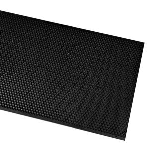 Black Color Plastic Foundation Sheet , Beekeeping Starter Kit Long Life