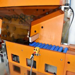 18650 Battery Auto Lable Sticker Machine For Pasting Barley Paper On Cylindrical