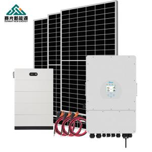 Universal Plug Type 5kw 8kw 10kw 12kw Solar Panels System for Home by Afore