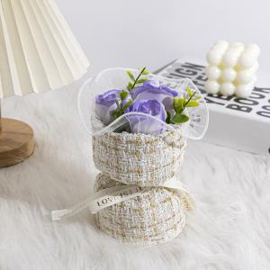 A mini French-style rose soap bouquet for Valentine's Day on May 20th, a birthday gift and souvenir for your boyfriend and girlfriend