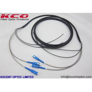 China Outdoor Fiber Optic Patch Cord with 2 Cores 0.2dB Insertion Loss and 55dB Return Loss for CPRI and FTTA Applications on sale