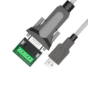 USB-A To RS485 Serial Port DB9 Industrial Digital Signal Cable, Support