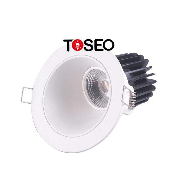 Quality Asymmetric Round Dimmable LED Downlights Anti Glare Recessed wholesale