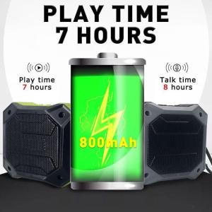 TWS Wireless Waterproof Bluetooth Speaker , Portable Stereo Speaker With