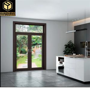 3 Shutter Rust Proof Aluminum Sliding Windows Sound Absorbing Aluminium Sliding