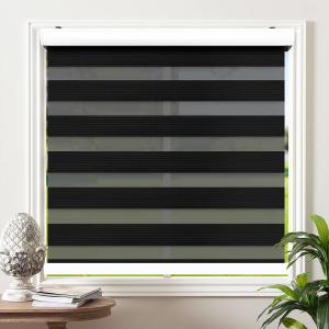 Cheap Windproof Wifi Electric Roman Blinds Contemporary Style For Cafe Office for sale