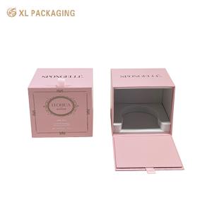 XL Packaging Custom Packaging Box Factory Custom Printed Luxury Pink Candle Gift
