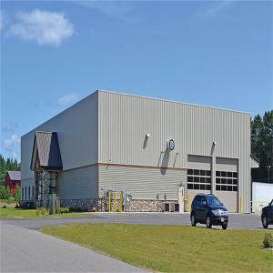 Q355/ Q235 Steel Structure Workshop with Decoiling Processing Service