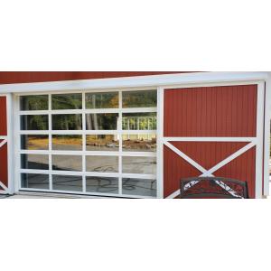 Insulated Aluminum Alloy Garage Sectional Door With Vertical/Horizontal Opening
