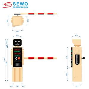 Vehicle Number Plate Recognition System Car Parking Management System Led Fill
