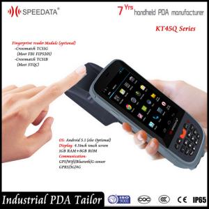 Cheap Biometrics Fingerprint Scanner with Long Range UHF RFID Reader and Barcode Scanner for sale
