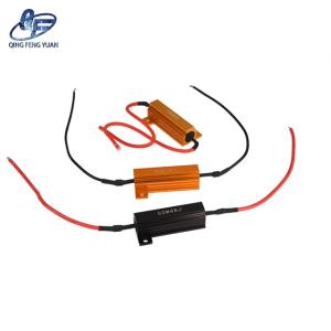 Manufacturer's hot selling RX24 gold high power aluminum shell brake resistor
