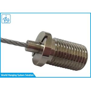Adjustment Brass Cable Gripper With M5 External Thread For Track Light
