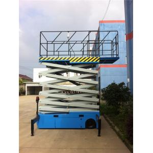 Portable Mobile Scissor Lift Table With Extendable Platform Anti Explosion