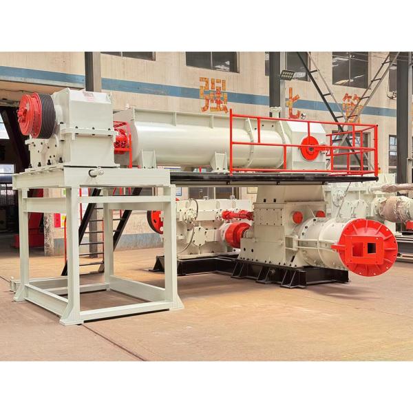 200-450kw Clay Bricks Making Machine Automatic Double Stage Vacuum Extruder For