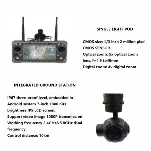 ZAi 10KG Payload Multi Rotor Drones With Drop Kit Industrial Drones