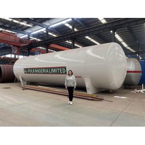 120000 Liters 120cbm LPG Storage Tanker 60mt 60 Tons Gas Storage Tank