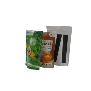 Peanut Powder Bag Foil Pouch Packaging Matte Surface Private Label Plastic