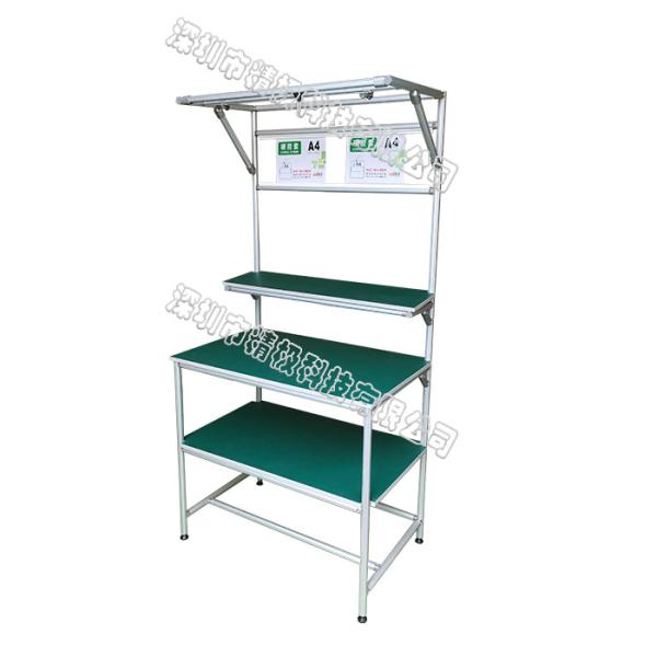 Quality ESD Loading Aluminium Alloy Pipe Workbench Removable Custom Shelves wholesale