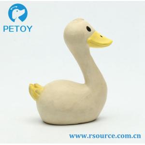 Swan Soft rubber latex Funny Chew Play squeaky Toys for Pets