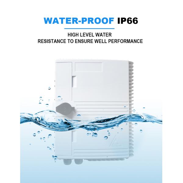 PC ABS IP55 FTTH 12core Fiber Optic Terminal Box