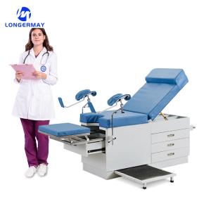 2 Function Medical Obstetric Exam Couch Manual Hospital Delivery Operation
