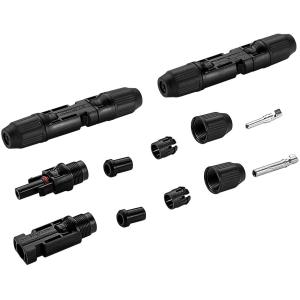 6mm Solar Power Connector Square 2 To 1 MC4 Connector IP67 Protection