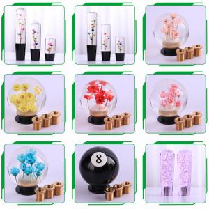 Wholesale customization resin dandelion acrylic master ball car gear flower
