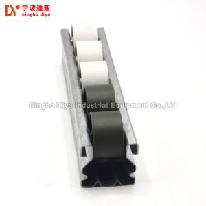 Flat Type Alloy Sliding Roller Track For Warehouse / Conveyor Line