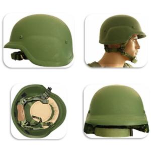 Army Green Kevlar PASGT NIJ IIIA bullet proof helmet for Military Police