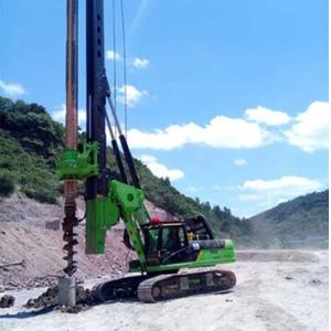 Drill Machine Hydraulic Small Piling Rig Equipment Excavator Chassis Max. Kr220c