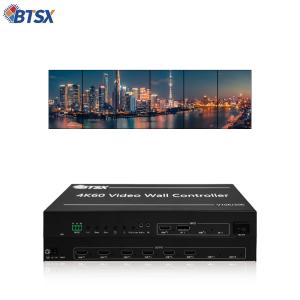 Cheap 1X5 1X6 Video Wall Controller with HDMI2.0/DP 1.2 Input and 6 HDMI1.3 Output for Exhibition Display for sale