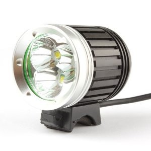 High power beam rechargeable Led 3600 Lumen bike light 10W , cree xm-l t6 Led x3