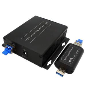Camera USB3.0 Fiber optical extender,4 ports USB3.0 to fiber converter with 5Gb