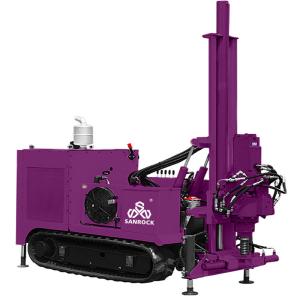 Sonic Drilling Rig Borehole 200m Geological Equipment Hydraulic Core Sample