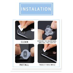 Maximum Protection High Definition Glass Anti Scratch Camera Lens Protector for