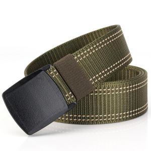 Army Canvas Fabric Web Belt OEM Military Belts And Buckles 120cm