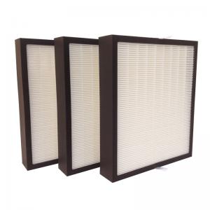 China Hepa H13 H14 Washable Air Filter For Fresh Air 0.3um Porosity on sale
