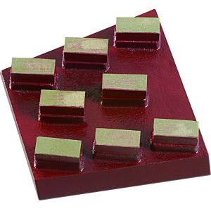 60# Diamond Fankfurt Concrete Grinding Tools For Stone Processing