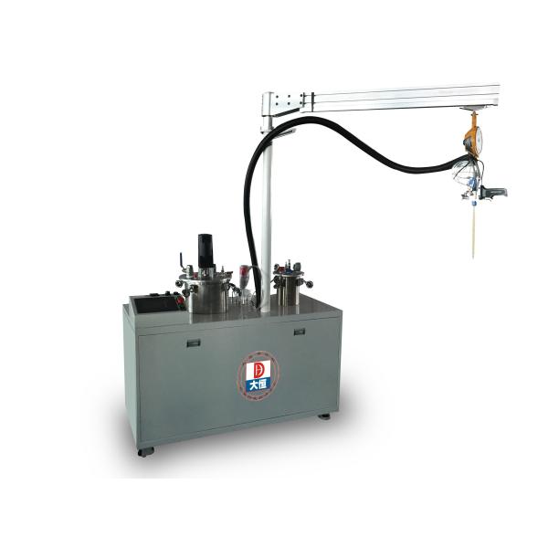 Semiautomatic Manual Glue Resin Mixing Machine with Hand Held Gun and High